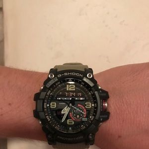 g shock casio mud resist